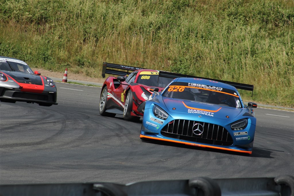 Team Hegelund Motorport var tæt fulgt af Torben Ingerslev.
(Foto: Motorsporten.dk)